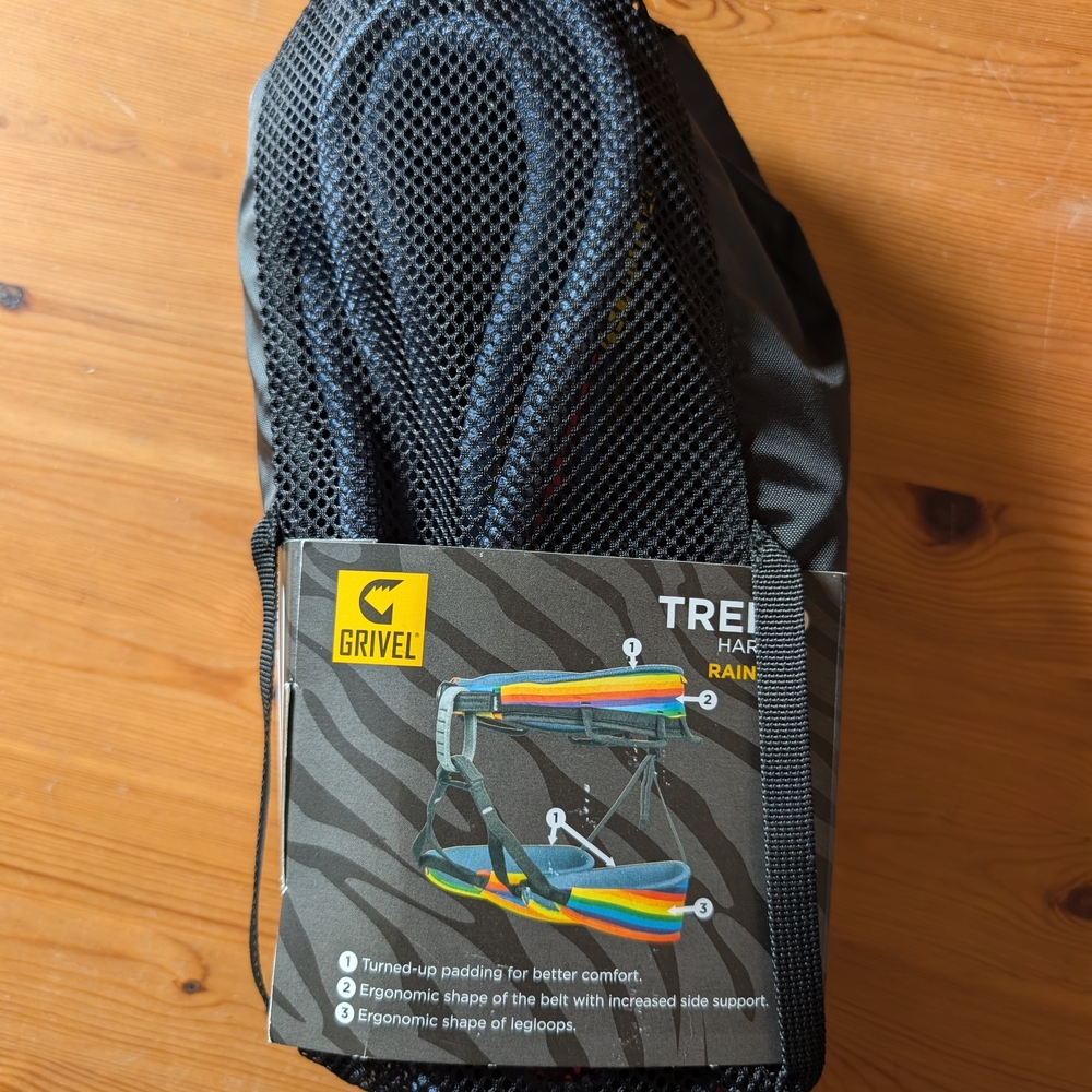 Grivel Trend Climbing Harness - Rainbow Color